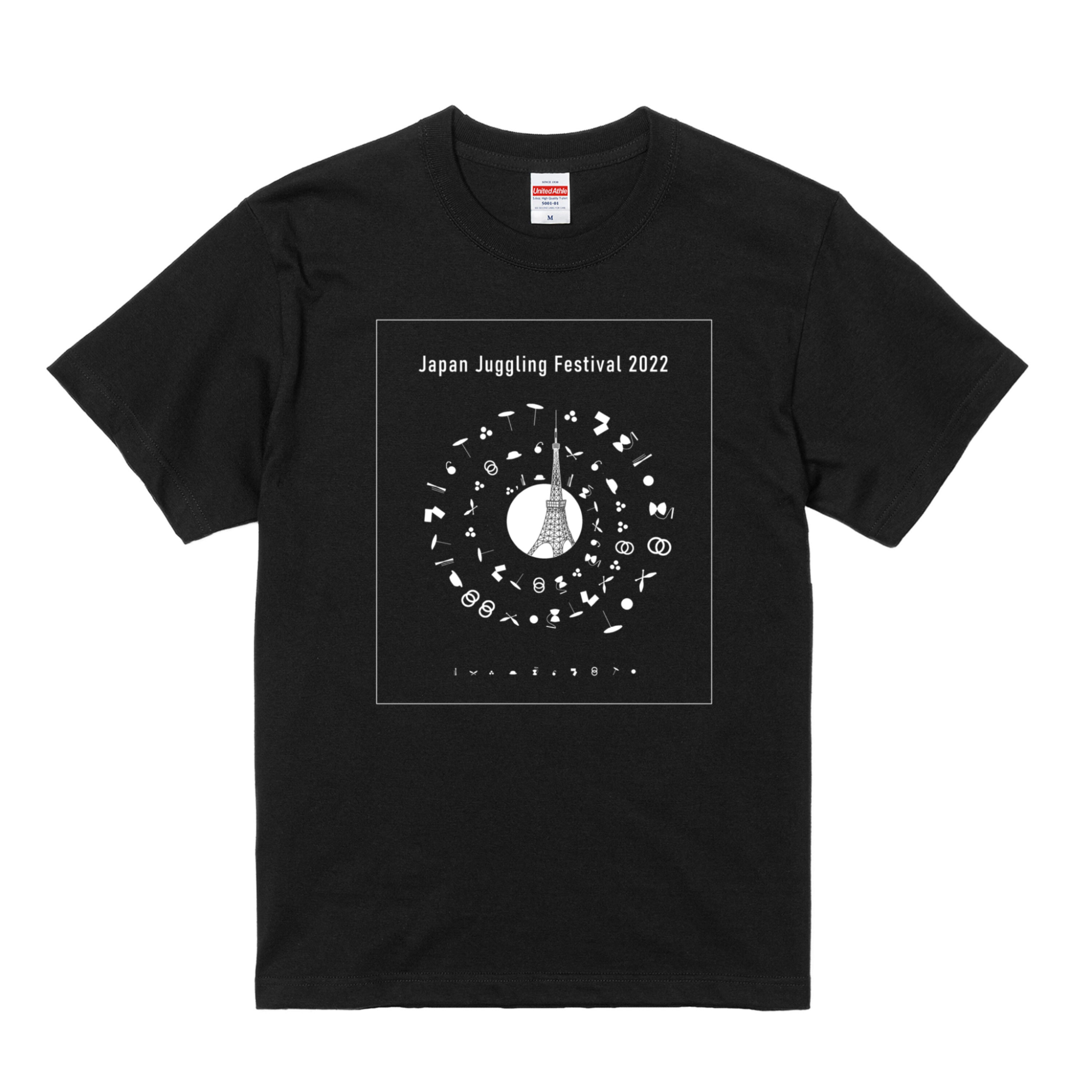 JJF2022 オリジナルTシャツ ブラック